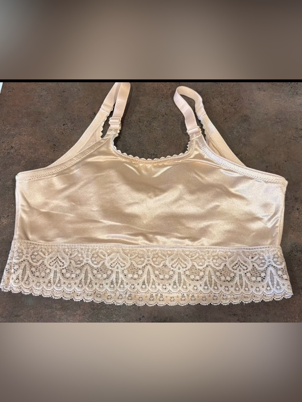 Ruby Ribbon Lace Demiette Bralette - Picture 2 of 4
